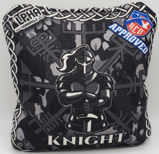 Alpha Knight Bags - Series 2 -  Set of (4) Pro Cornhole Bags (Black Skull Edition)