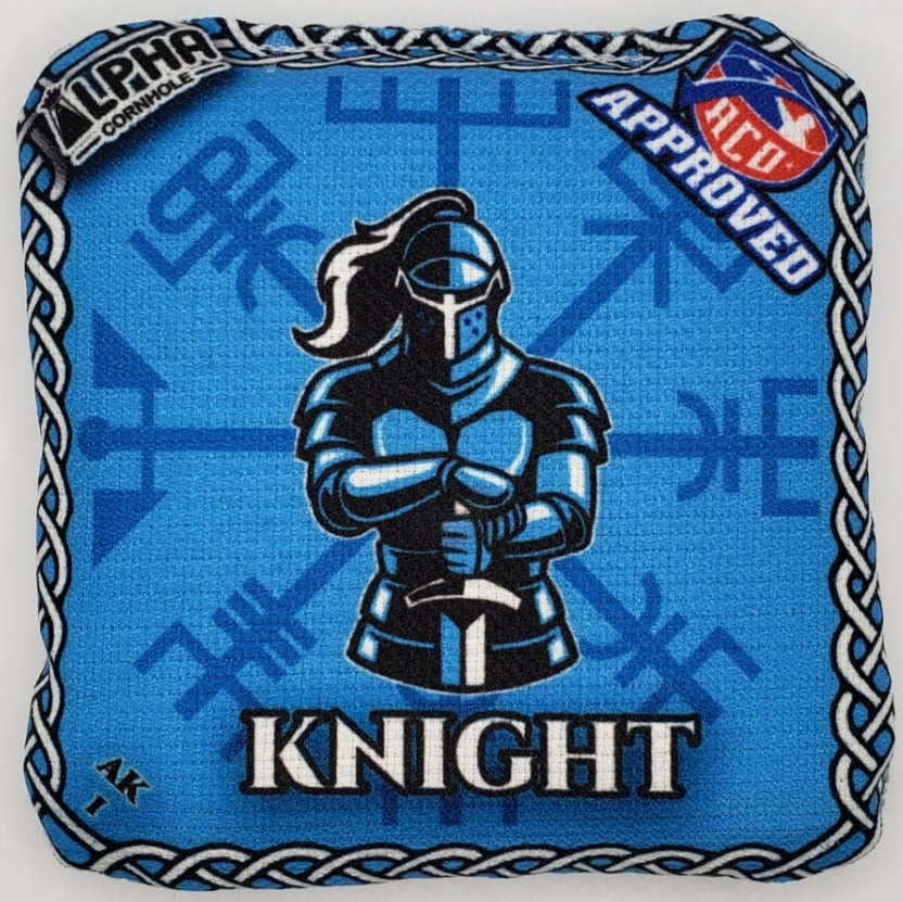 Alpha Knight Bags - Series 2 -  Set of (4) Pro Cornhole Bags (Blue)