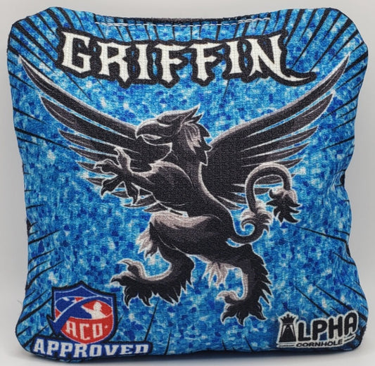 Alpha Griffin Bags -  Set of (4) Pro Cornhole Bags (H20)