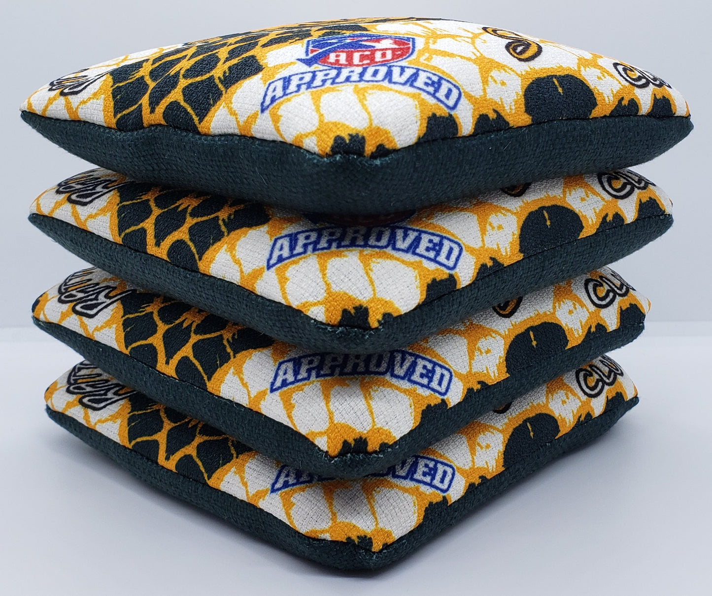 Alpha Rattler Bags - Type S - Set of (4) Pro Cornhole Bags (Pack Woods)