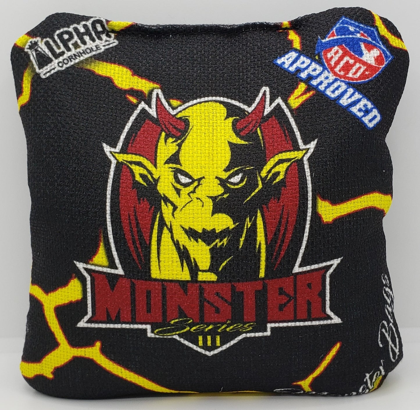 Alpha Monster Bags - Series 3 -  Set of (4) Pro Cornhole Bags
